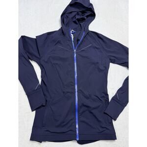 Lululemon Define Hoodie Jacket Mens 6 Navy Blue Full Zip Technical Activewear